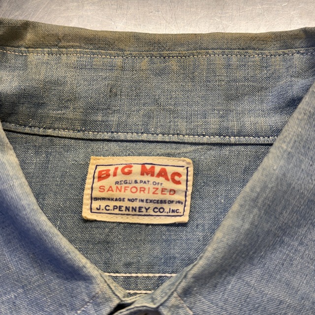 BIG MAC CHAMBRAY SHIRT 50S 「雰囲気良好」｜SAFARI サファリ｜高円寺