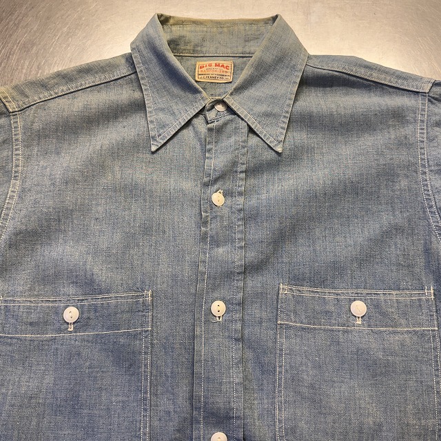 BIG MAC CHAMBRAY SHIRT 50S 「雰囲気良好」｜SAFARI サファリ｜高円寺
