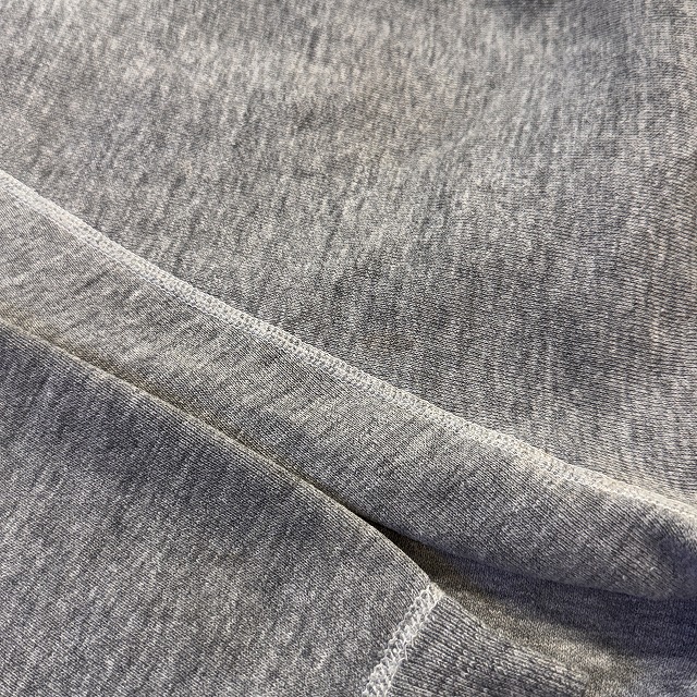 1960S VINTAGE SWEAT SHIRT 「FRONT-V、GREY SOLID、SIZE L」｜SAFARI