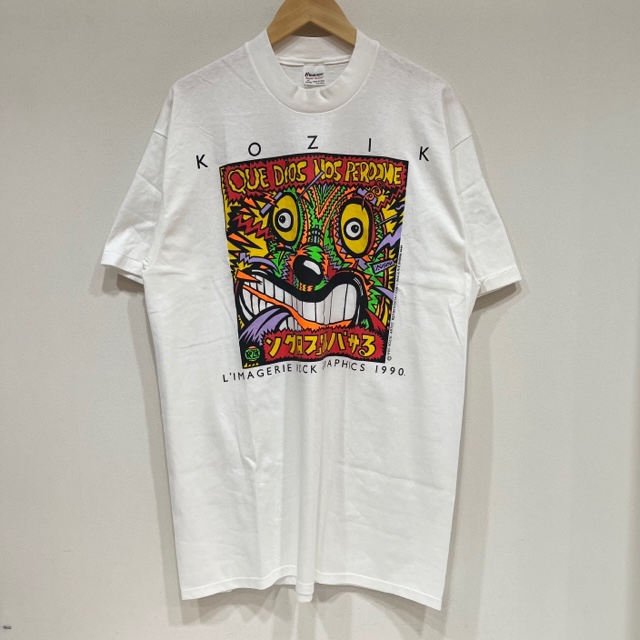 DEAD STOCK】KOZIK S/S TEE 1990'S OLD XL｜SAFARI サファリ｜高円寺