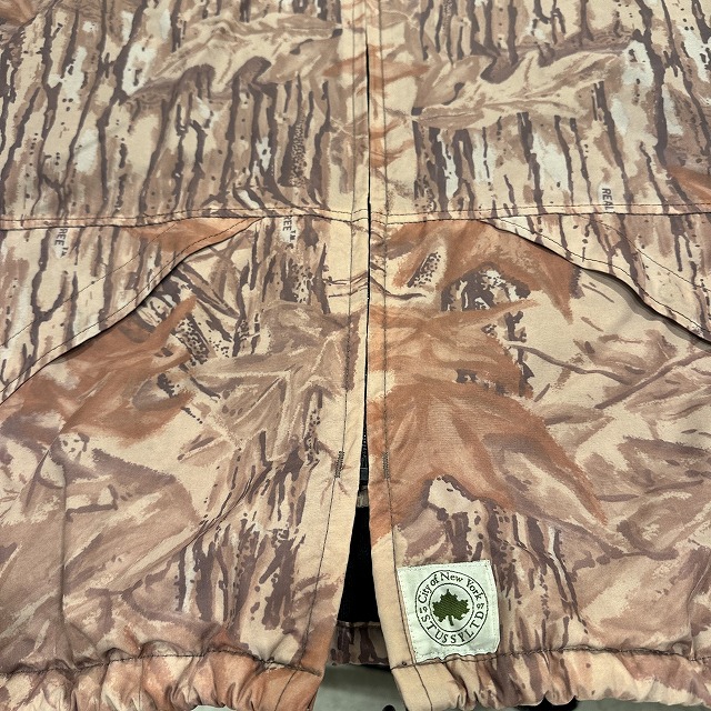 STUSSY x WALLS NYLON JACKET 「1997年、リアルツリーカモ、SIZE: XL