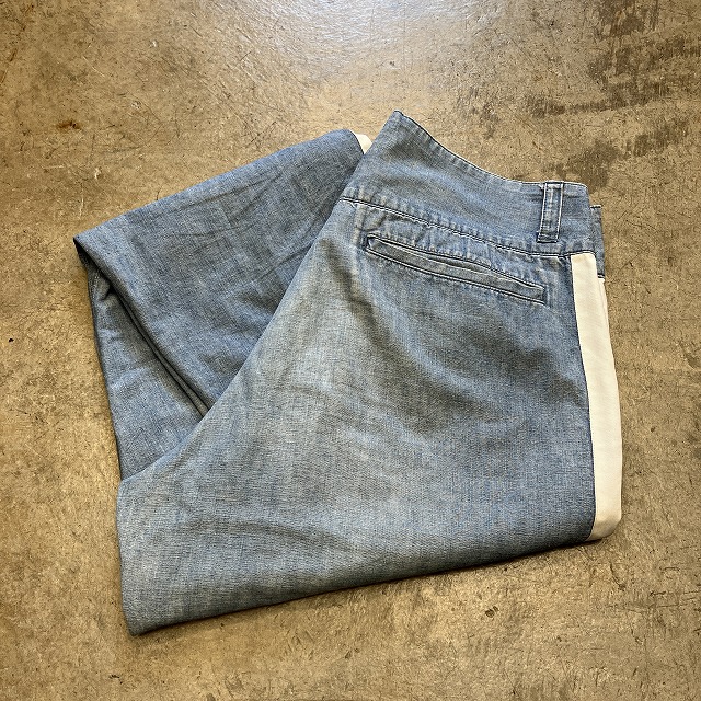GOOD ENOUGH LUKE DENIM LINED PANTS 1990'S OLD~｜SAFARI サファリ
