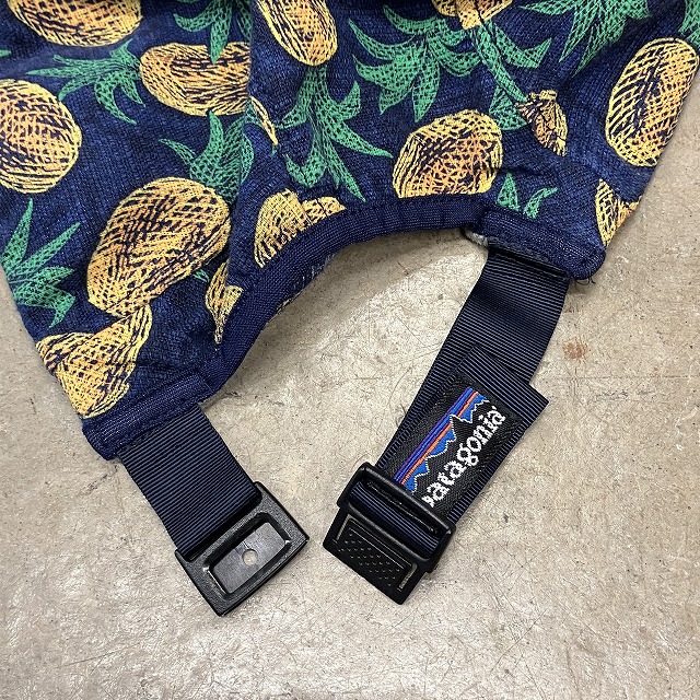 は自分にプチご褒美を A/C PATAGONIA HAT サファリ BLUE｜SAFARI PINEAPPLE/INK 1995 帽子