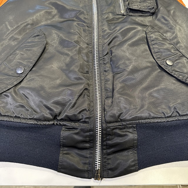 US CURRENT ISSUE MA-1 VEST 「BLACK、USA製、SIZE M」｜SAFARI