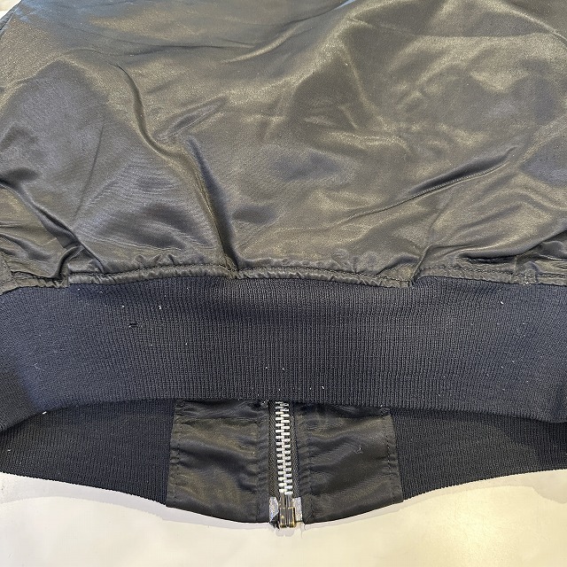 US CURRENT ISSUE MA-1 VEST 「BLACK、USA製、SIZE M」｜SAFARI