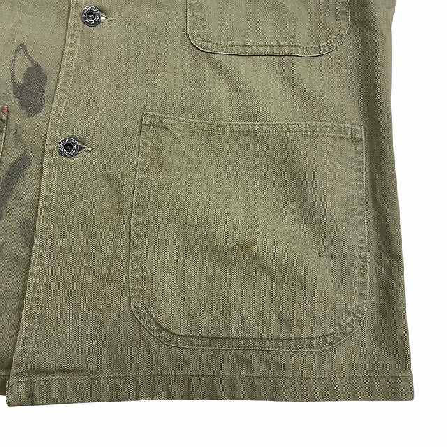 US NAVY N-3 HBT JACKET 40S 「月桂樹ボタン」｜SAFARI サファリ