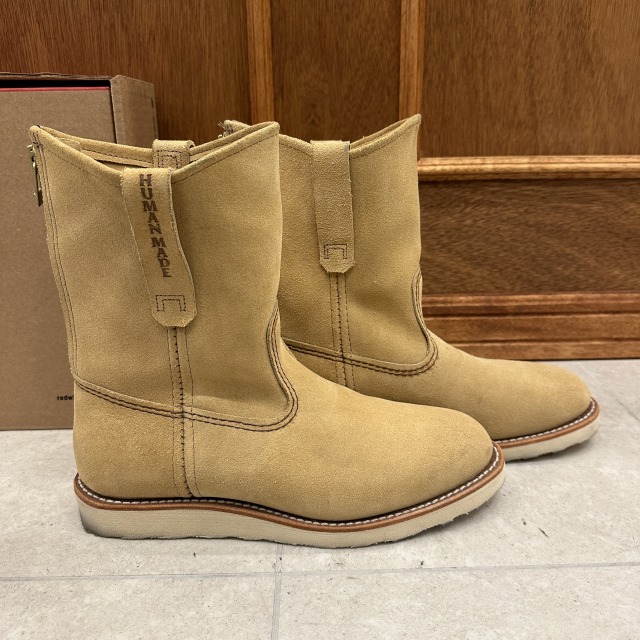 RED WING × HUMAN MADE 4668 PECOS BOOTS 「SIZE 7 1/2 E」｜SAFARI