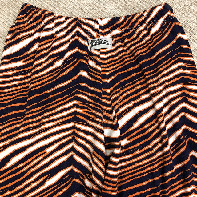 ZUBAZ EASY PANT 「オレンジ×ブラック、パキスタン製、ゼブラ、L