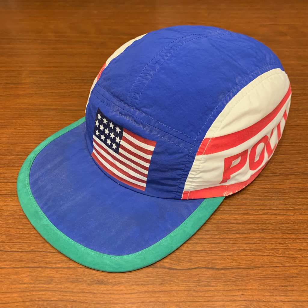 SPECIAL] RALPH LAUREN POLO TEAM CAP 1990'S OLD USA製｜SAFARI