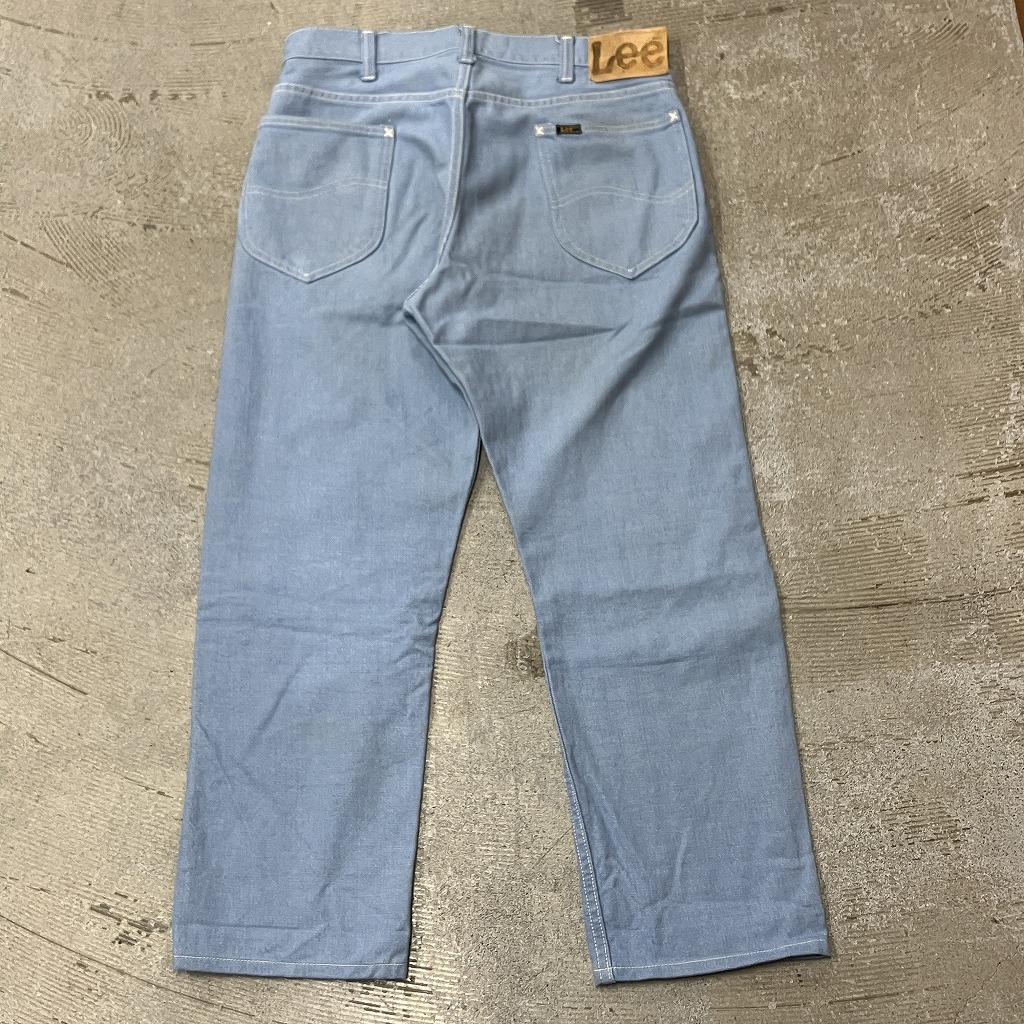 LEE 108-Z COTTON PANT 60S 「左綾、黒タグ、実寸W32 L26」｜SAFARI 