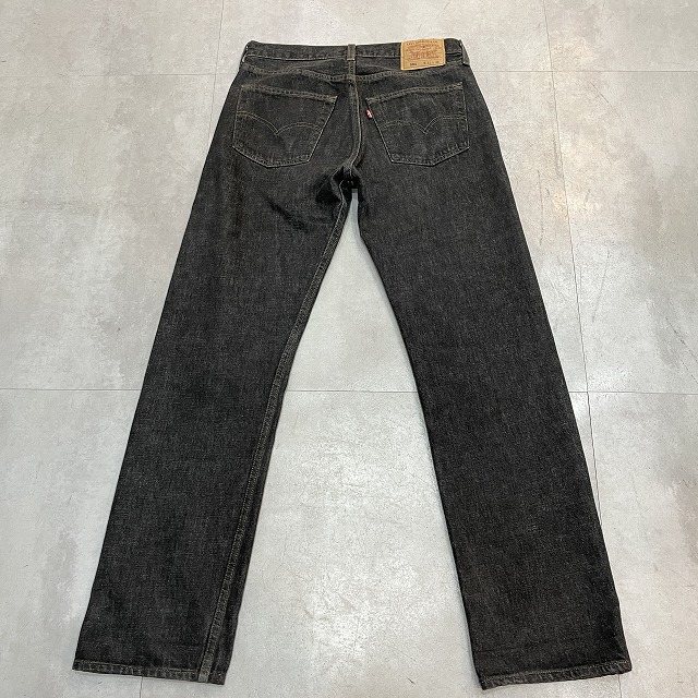 LEVI'S 501 BLACK DENIM PANT 90S 「先染め、実寸W32 L31.5」｜SAFARI ...