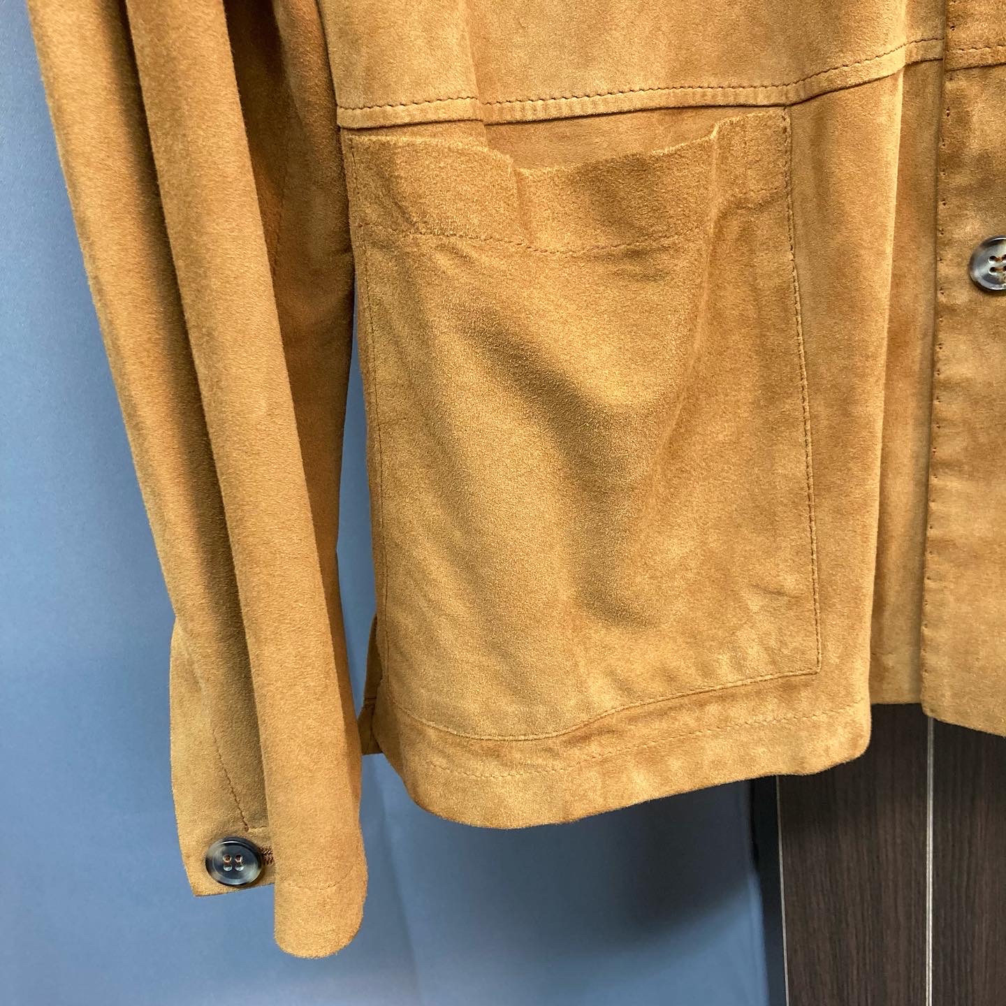 RIFUGIO NAPOLI SUEDE LEATHER JACKET 