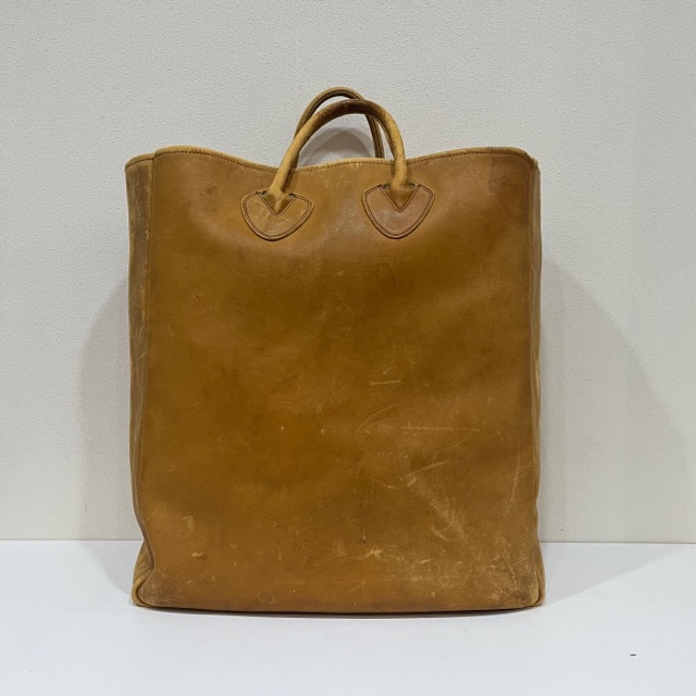 送料込・まとめ買い ☆50s LL Bean☆antique leather bag☆筆記体黒