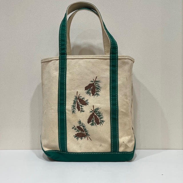 LL BEAN CANVAS TOTE 1980'S OLD 松ぼっくり｜SAFARI サファリ｜高円寺