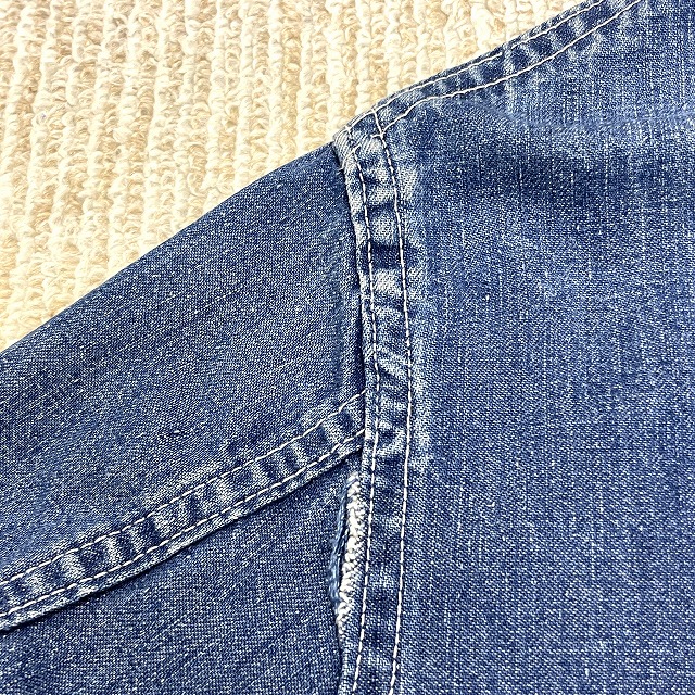 1940'S～1950'S VINTAGE DENIM COVERALL 「4ポケット、月桂樹ボタン