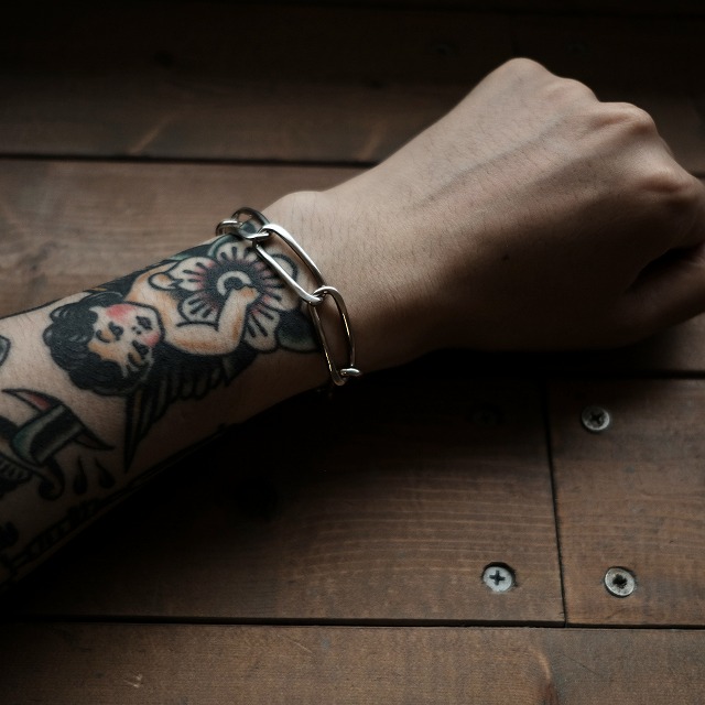 60s FRENCH VINTAGE SILVER 800 BRACELET｜SAFARI サファリ｜高円寺