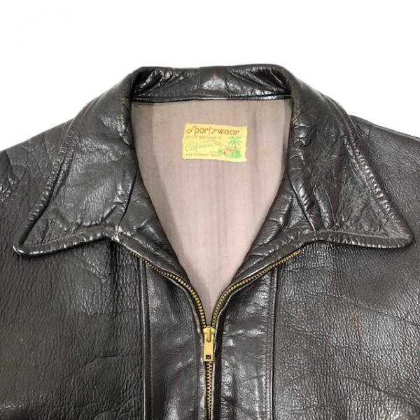 2874円 海外並行輸入正規品 Vtg brown leather safari jacket 本革 雰囲気系