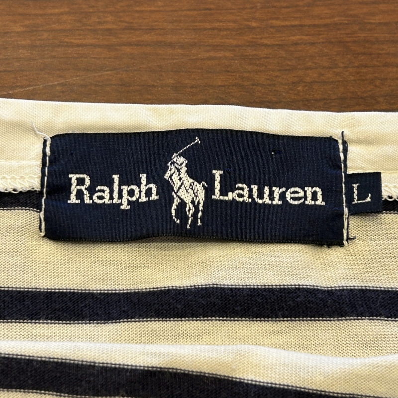 RALPH LAUREN RL-67 BORDER CUT SEW 1990'S OLD W'S MODEL｜SAFARI
