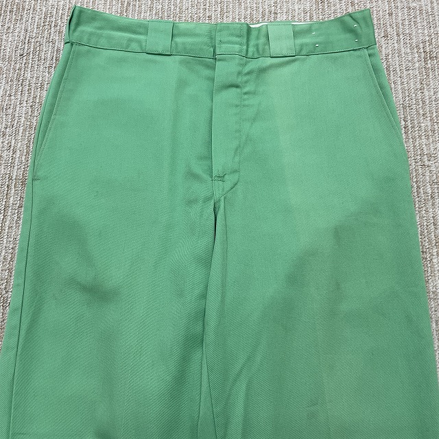 DICKIES COTTON PANT 80S 「USA製、チビタグ、エメラルドグリーン