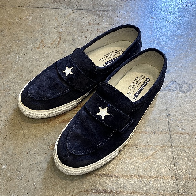 CONVERSE ADDICT ONE STAR LOAFER NAVY 8｜SAFARI サファリ｜高円寺 吉祥寺  VINTAGE、IMPORTBRANDの買取・委託販売専門ショップ