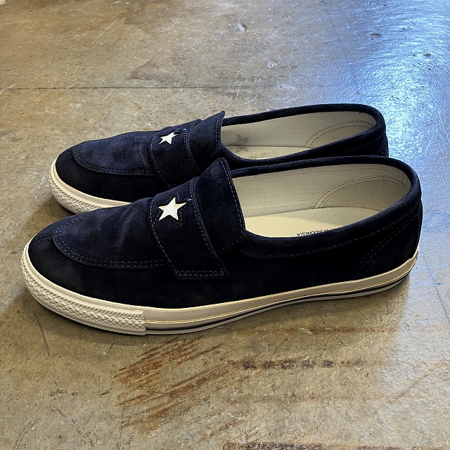 CONVERSE ADDICT ONE STAR LOAFER NAVY 8｜SAFARI サファリ｜高円寺 吉祥寺  VINTAGE、IMPORTBRANDの買取・委託販売専門ショップ