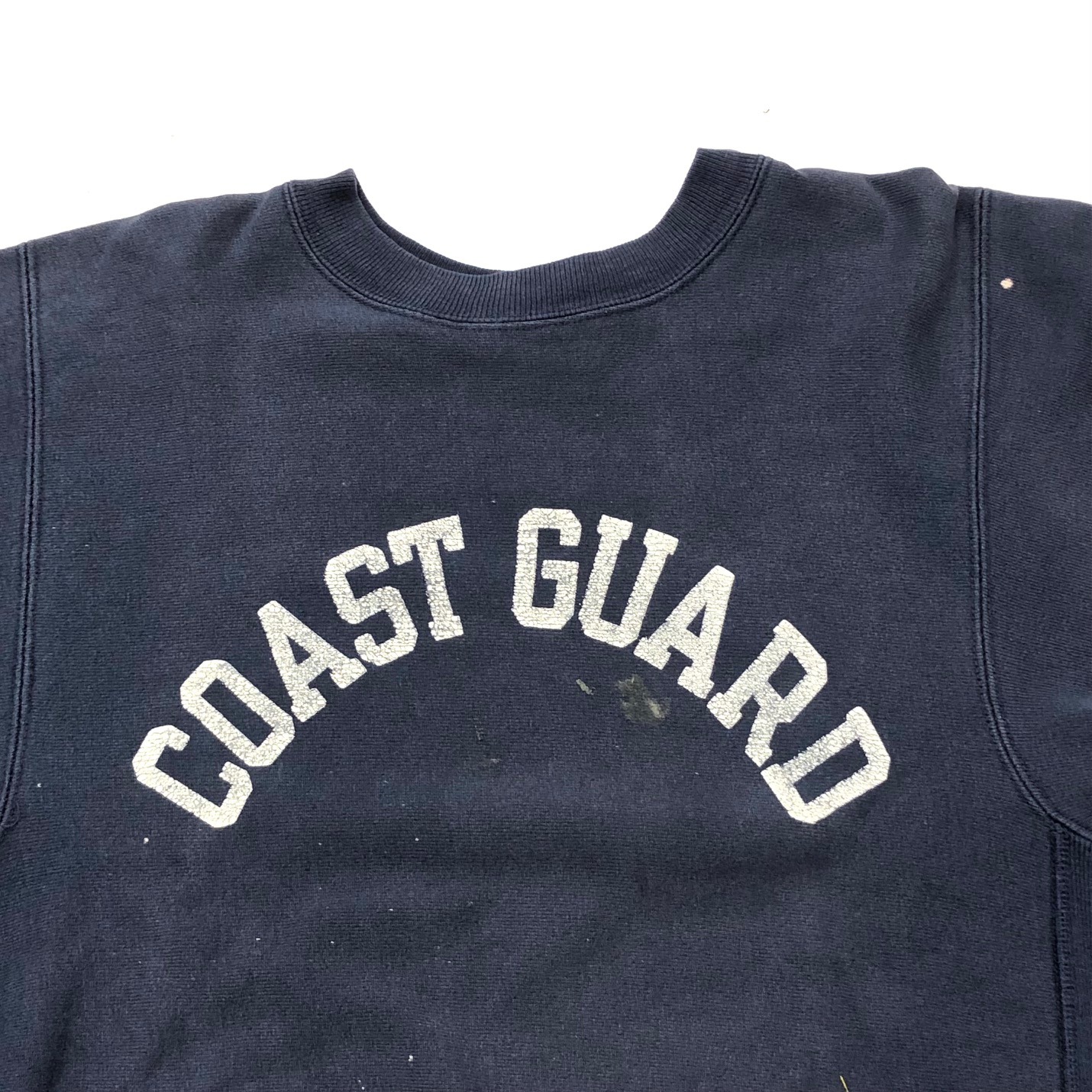 ビンテージ Champion リバースウィーブ coast guard 80s