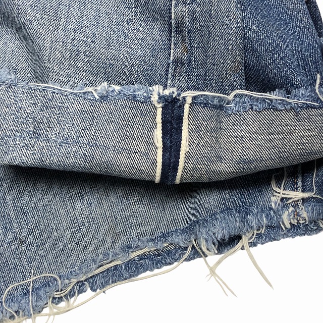 LEVI'S 505 BIG E F-TYPE CUT OFF SHORT 「耳付き、SCOVILL