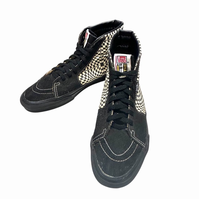 26cm DEADSTOCK vans 90s〜00s SK8-HI スケートハイ スケハイ 紺