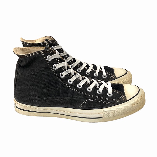 話題の人気 STAR ALL CONVERSE HI 「ブラック、サイドステッチ、9 80'S バトルスピリッツ
