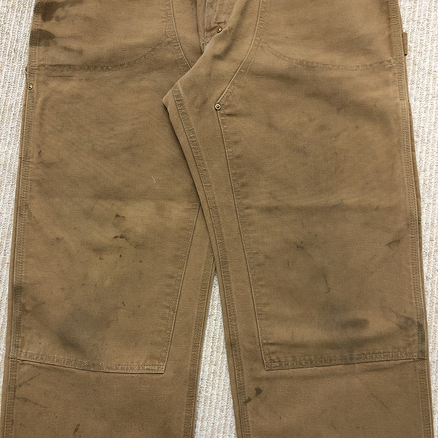 CARHARTT COTTON PANT 70S 「ダブルニー、ベージュ、実寸WL