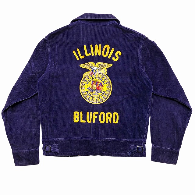 FFA CORDUROY JACKET 50S 「ILLINOIS BLUFORD」｜SAFARI サファリ
