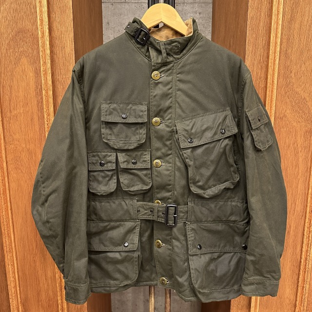 FREEWHEELERS OUTDOR&MOTORCYCLE EQUIPMENT WAXED BLACK BEAR COAT
