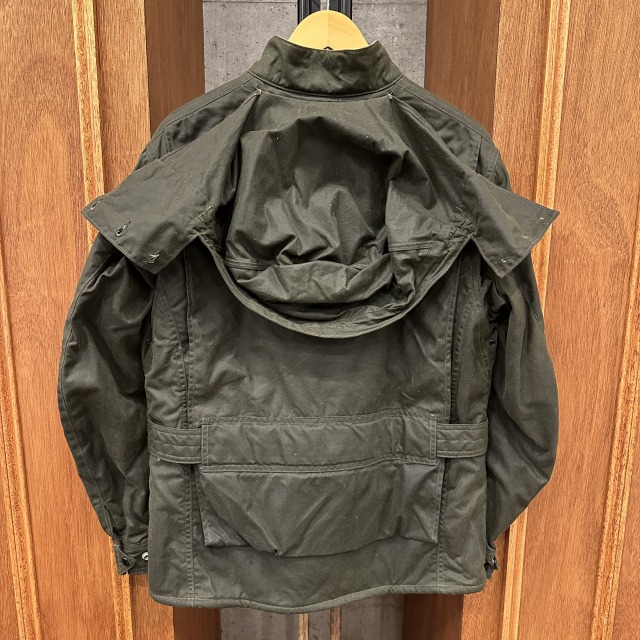 FREEWHEELERS OUTDOR&MOTORCYCLE EQUIPMENT WAXED BLACK BEAR COAT