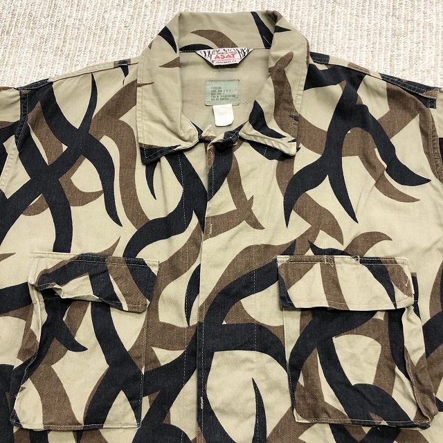 ASAT BDU JACKET 90S 「トライバルカモ、サイズXL-L」｜SAFARI