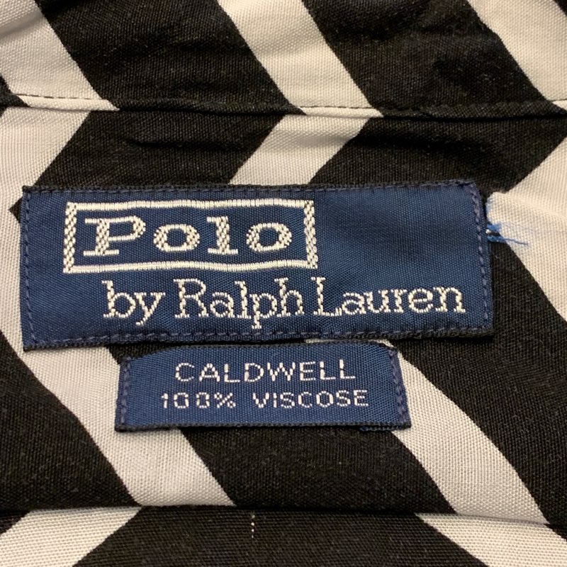 RALPH LAUREN [CALDWELL] GEOMETRIC VISCOSE SHIRT｜SAFARI サファリ