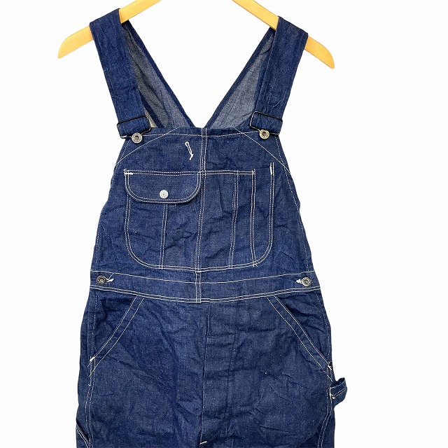 【40s WWII 月桂樹ボタン】スペシャルヴィンテージ オーバーオール 大戦 1940'S VINTAGE DENIM OVERALL WWⅡ 「大戦モデル、月桂樹ボタン