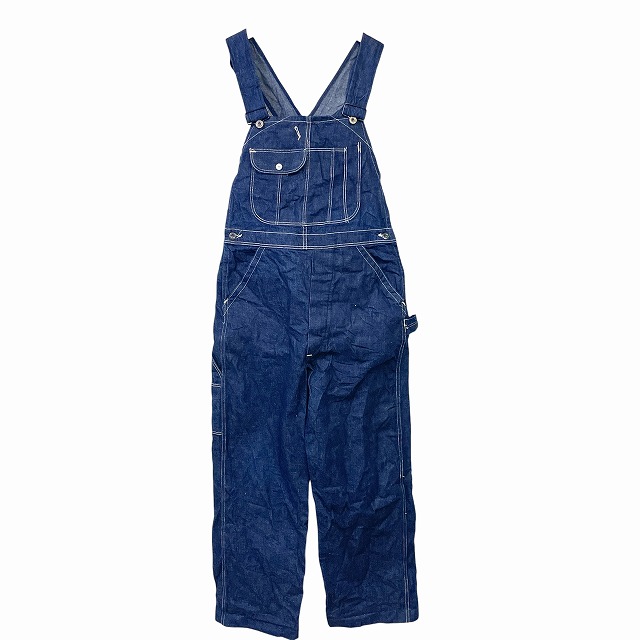 1940'S VINTAGE DENIM OVERALL WWⅡ 「大戦モデル、月桂樹ボタン