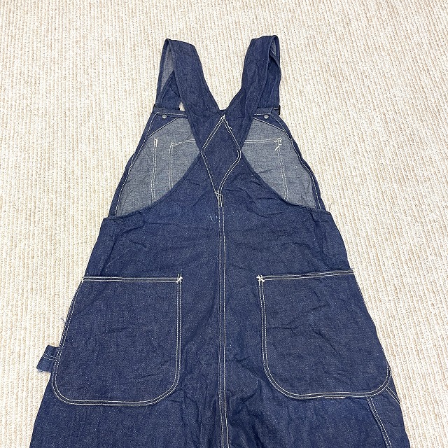 1940'S VINTAGE DENIM OVERALL WWⅡ 「大戦モデル、月桂樹ボタン