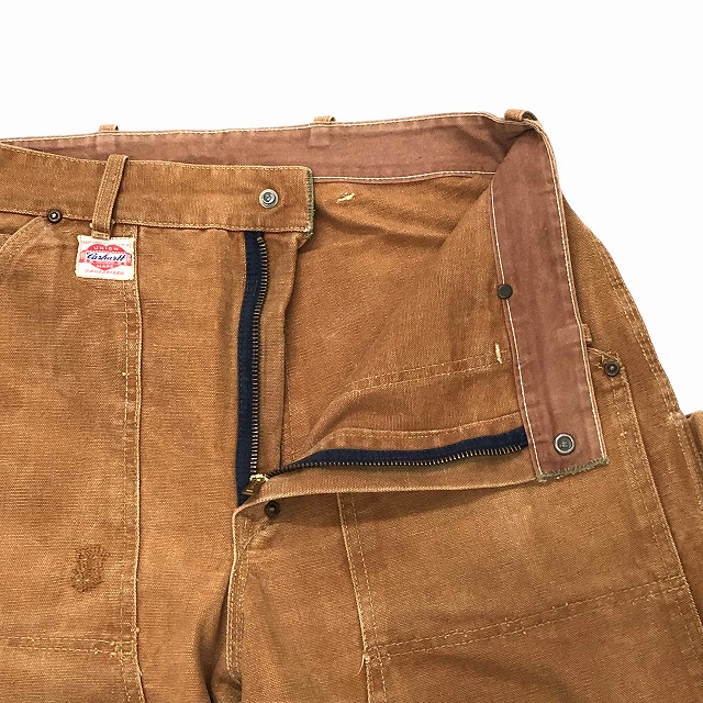 CARHARTT DUCK WORK PANT 50S 「ハートタグ、ダブルニー、ゴールデン