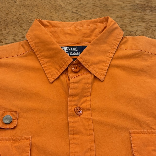 RALPH LAUREN FISHING SHIRT 90'S 「サイズM」｜SAFARI サファリ