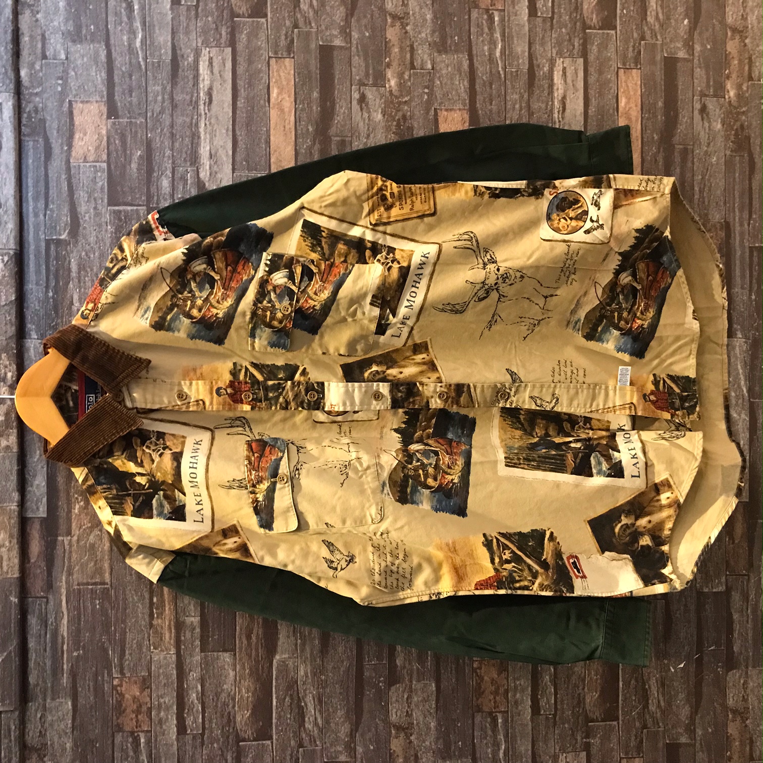 RALPH LAUREN LAKE MOHAWK SHIRT 1990'S OLD｜SAFARI サファリ｜高円寺