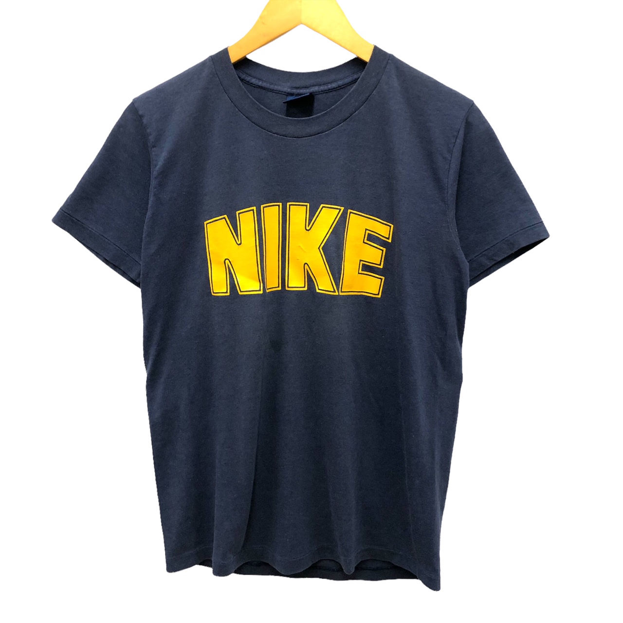 正規逆輸入品 NIKE 希少 カマボコロゴ 紺タグＴシャツ 80年代 surplace