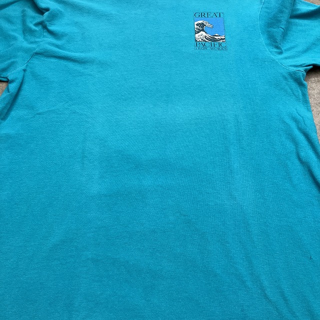 THE GREAT PACIFIC IRON WORKS L/S TEE 1980'S OLD｜SAFARI
