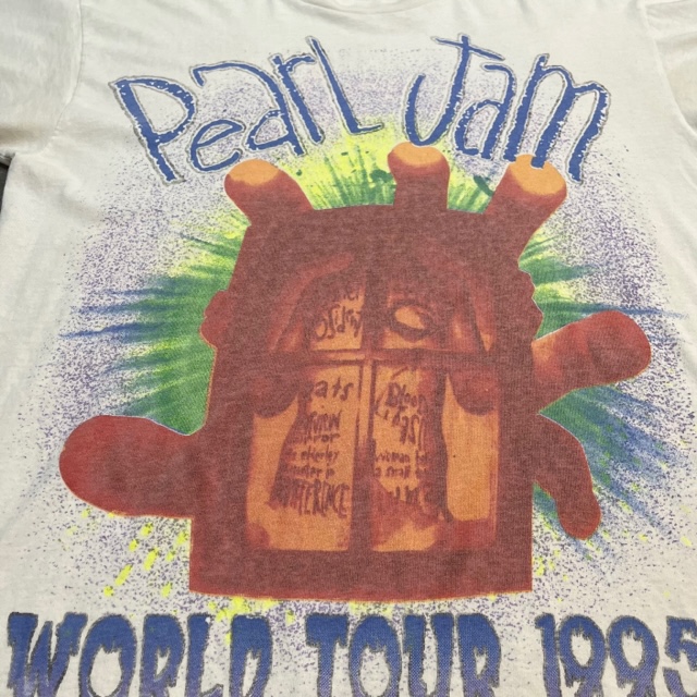 PEARL JAM S/S TEE LIVE IN CONCERT 1995｜SAFARI サファリ｜高円寺 ...