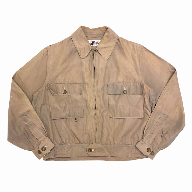 RELIANCE ZIP UP JACKET 50S 「2ポケット、ショート丈」｜SAFARI