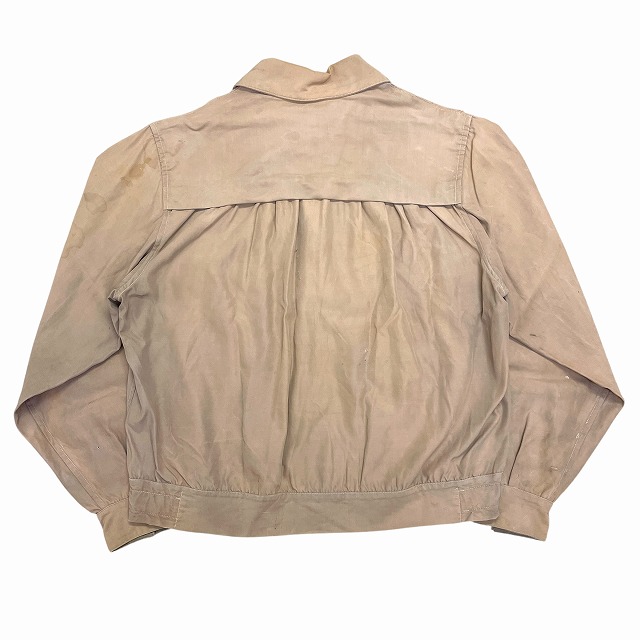 50s 60s PACIFIC TRAIL スタジアムジャケット　ウール　短丈 RELIANCE ZIP UP JACKET 50S 「2ポケット、ショート丈」｜SAFARI