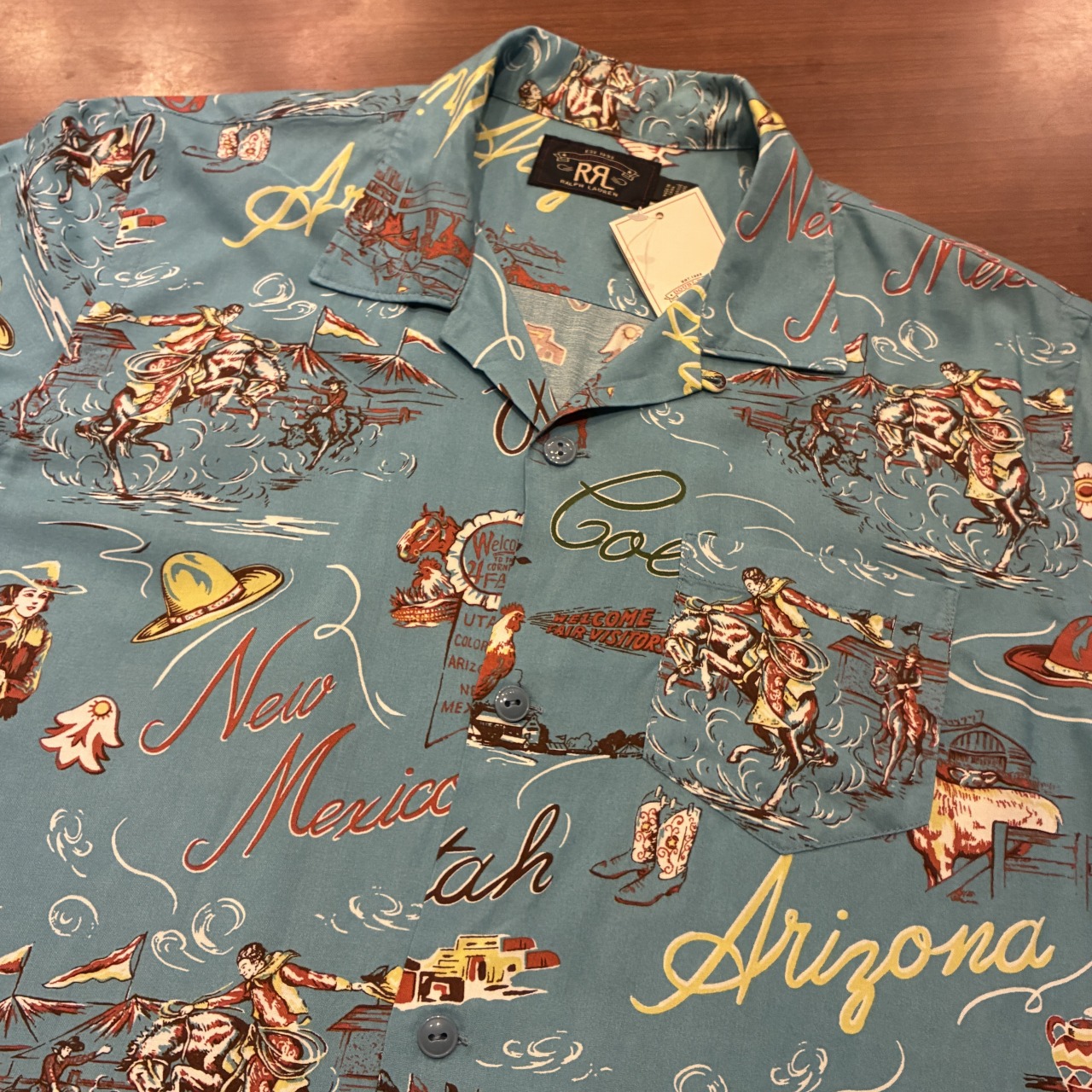 NEW] RRL COWBOY HAWAIIAN SHIRT｜SAFARI サファリ｜高円寺 吉祥寺