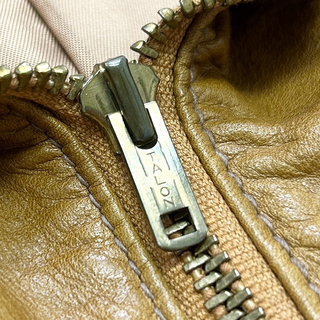OSHWAHKON CRAFT LEATHER JACKET 70S 「キャメル、サイズ46」｜SAFARI