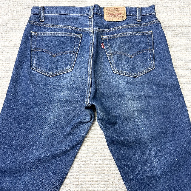 LEVI'S 501 DENIM PANT 80S 「ヒゲ、USA製、実寸W35 L31」｜SAFARI