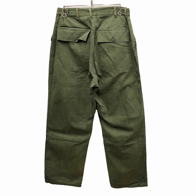 US ARMY HBT BAKER PANT 40S 「13スターボタン、実寸W31